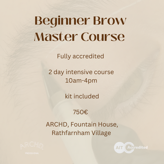 April 20th & 21st Beginner Brow Course